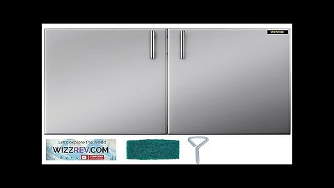 VEVOR Outdoor Kitchen Access 30"x 23" Wall Construction Stainless Steel Flush Mount Review