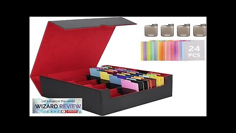 Venssu Card Storage Box For Trading Cards With Dedicated Card Supporters3000+ Mtg Review