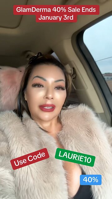 Wow 40% Sale Happening At GlamDerma Use Code LAURIE10 Saves You 40%