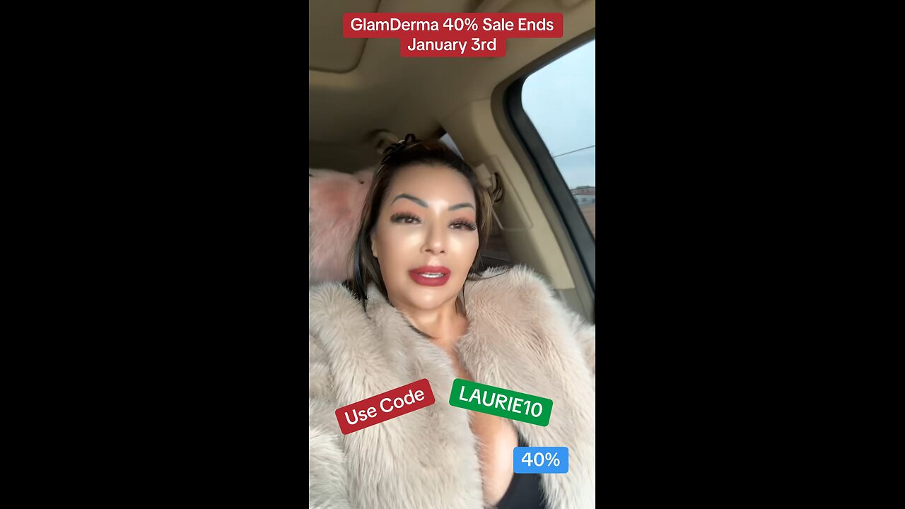 Wow 40% Sale Happening At GlamDerma Use Code LAURIE10 Saves You 40%