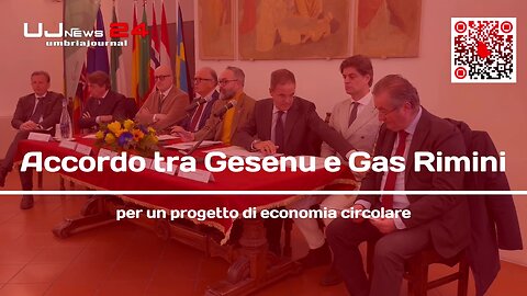 Accordo tra Gesenu e Gas Rimini per un progetto di economia circolare