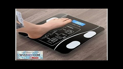 Bluetooth Smart Body Fat Scale Digital Body Weighing Scale with LCD Screen Review