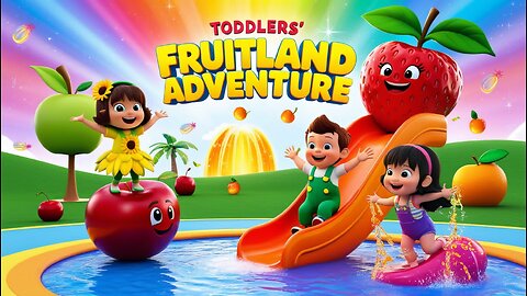 Kids Fruit Land Adventure | Nursery Rhyme and Kids Song