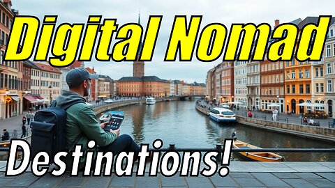 WORK REMOTELY from Anywhere? Top Countries for Digital Nomads