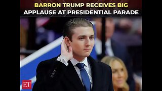 Crowd Goes Wild For Barron When His Dad Calls On Him During A Speech