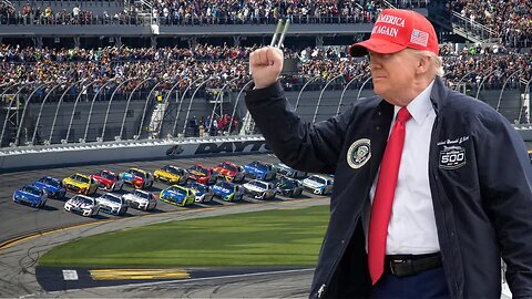 President Trump TAKES OVER the Daytona 500!