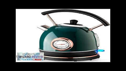 Pukomc 1.7L Electric Water Kettle with Temperature Gauge Hot Water Boiler Review