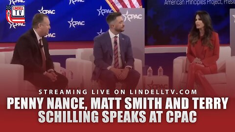 Penny Nance, Matt Smith and Terry Schilling Live at Cpac!