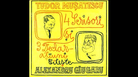 Alexandru Giugaru-"Scrisoare catre directorul Casei "Electrecord" " de Tudor Musatescu