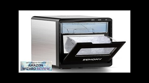 EUHOMY Nugget Ice Maker Countertop 44Lbs/24H Pebble Ice Maker Machine Self-Cleaning Pellet Review