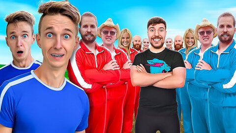 MrBeast CHALLENGED Us To Meet 100 Sets of TWINS