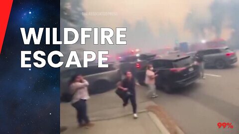 Dramatic Escape: Pacific Palisades Residents Flee California Wildfires!