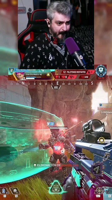 al menos eliminamos al team por el íbamos 🤭🤩 #apex #apexlegends #eliasprotest