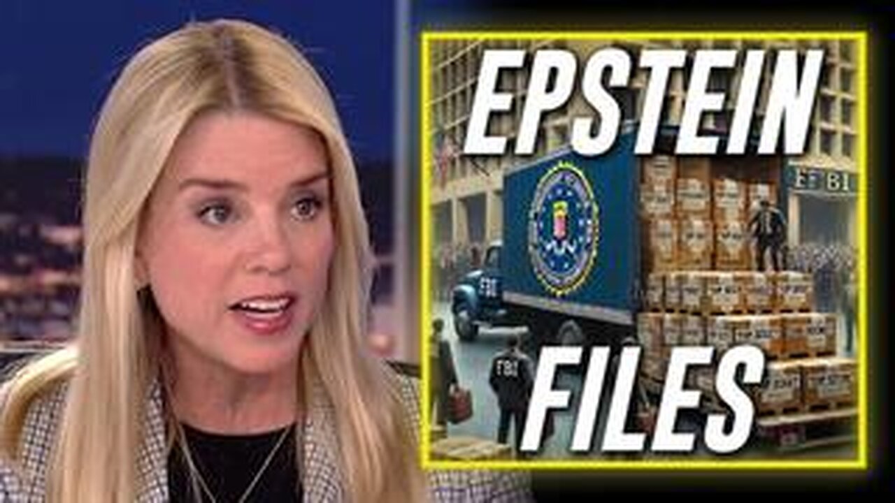 MASSIVE TRUCKLOAD: Epstein Files Out Of NY FBI Offices Delivered To AG Pam Bondi!!