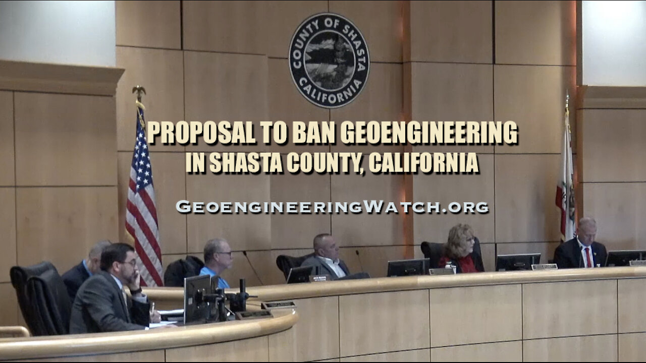 Proposal To Ban Geoengineering In Shasta County, California