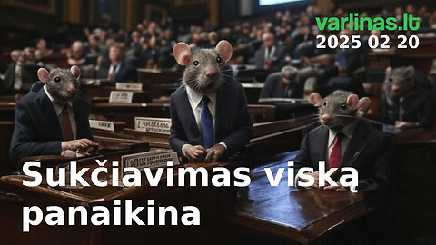 Varlinas tiesiogiai - 2025 02 20 - Sukčiavimas viską panaikina