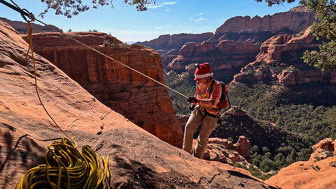 Canyoneering in Sedona - Mushroom Drops