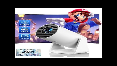 270°Adjustable Stand Mini projector with WiFi and Bluetooth Outdoor Portable Movie Review