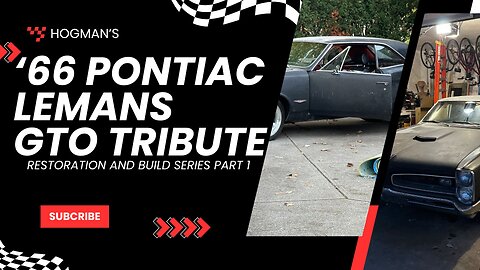 1966 Lemans GTO Restoration Project Part 1 | Cars Guitars & Mars