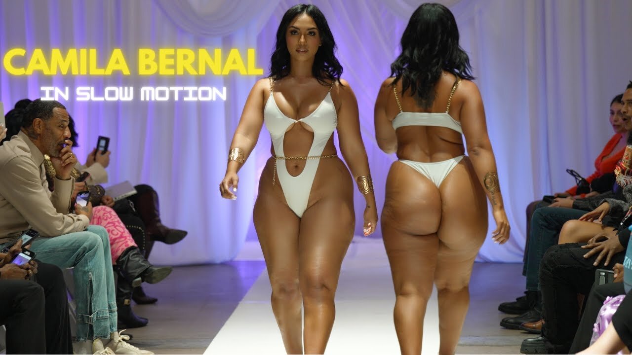 Camila Bernal Slow Motion | LA Fashion Week