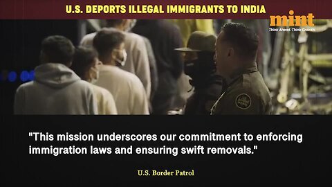 US Border Patrol Releases Chilling Video Of How They Packed Up 104 Indian Migrants, Sent Them Back