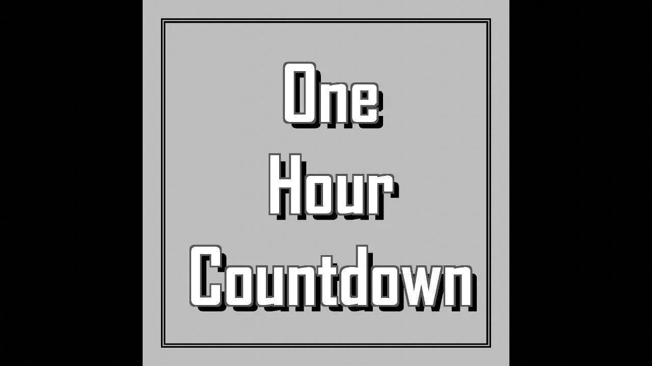 One Hour Countdown (fr/en)