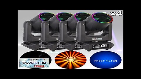 4Pcs/lot 10RMoving Head Light 300W Stage Light Effect Projector For DJ Disco Review