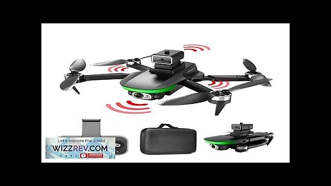 LSRC-S5S 2.4G WIFI FPV With 6K HD Dual Camera 18mins Flight Time Review