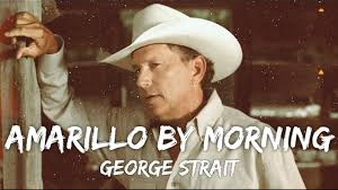 George Strait - Amarillo By Morning (Official Music Video)