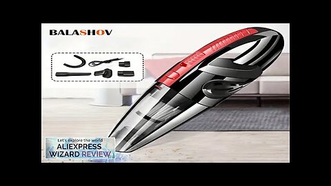 Portable Wireless Vacuum Cleaner Powerful Suction Rechargeable Handheld Vacuum Cleaner Quick Review