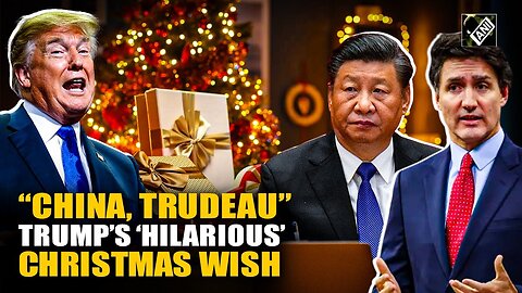 Donald Trump’s sarcastic Christmas message to Canada PM Trudeau and China leaves internet in splits