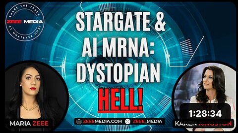 Stargate & AI mRNA: Dystopian HELL! - Karen Kingston