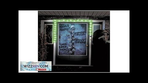 Zombie Creepy Door Decoration Kit with Lights and Sound Review