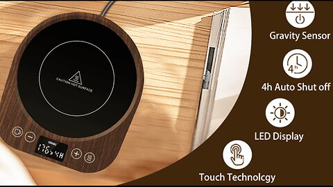 Gravity-Induction Coffee Mug Warmer