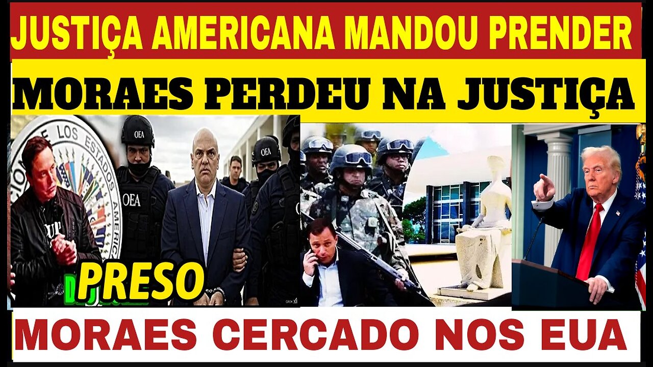 💣 MORAES E INTIMADO! E JULGADO! PRISÃO A QUALQUER MOMENTO! TRUMP VENCEU PROCESSO NOS EUA parte 1