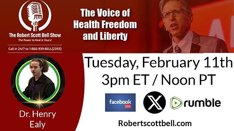 Dr. Henry Ealy, USAID fraud exposure, RFK Jr. Confirmation, Hour 2 ENCORE - G. Edward Griffin, Red Pill Expo, Fiat currency - The RSB Show 2-11-25