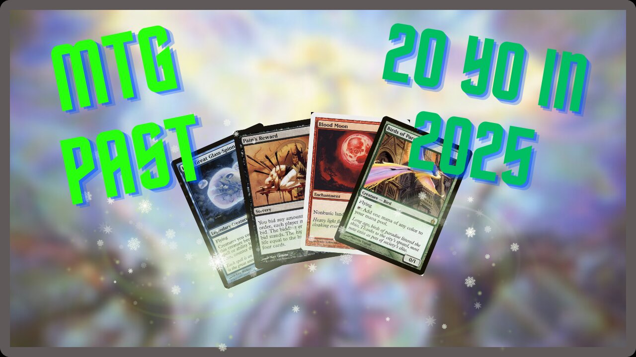 ALREADY 20 YEARS!!! || MTG Past