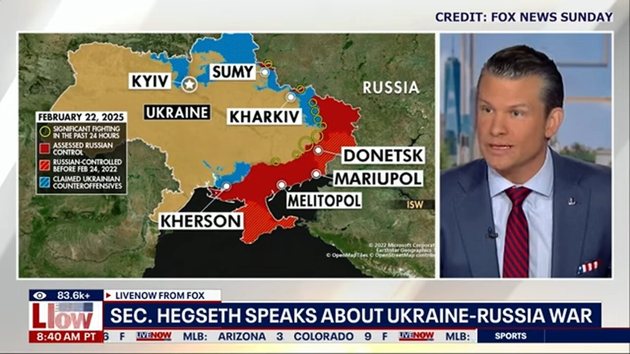 Pete Hegseth on Russia-Ukraine war, President Trump & Pentagon changes