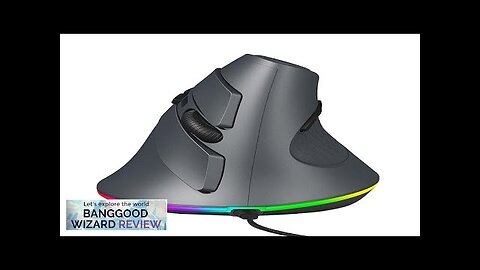 HXSJ T25 Wired Gaming Mouse RGB 800/1600/2400DPI 6-key Ergonomics Gamer Mice Review