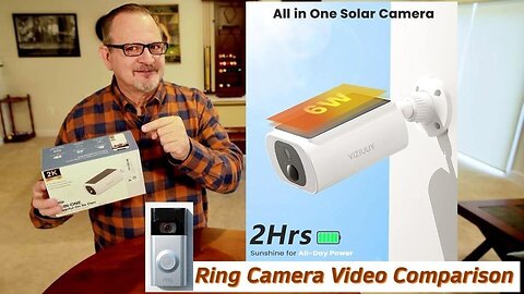 Viziuuy 2K Solar Security Camera Unboxing, Installation, and Review! #securitycamera #homesecurity