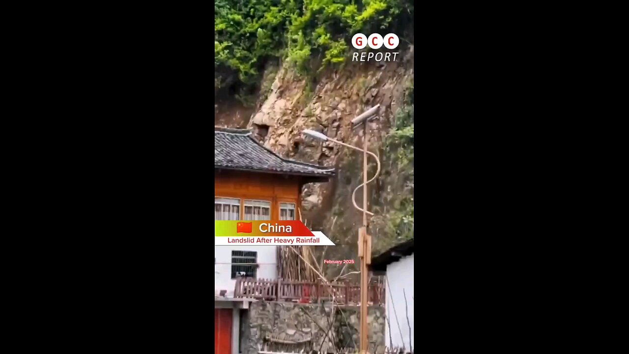 #China #Landslides #HeavyRain #Flooding #NaturalDisaster #climate #destruction #anomaly