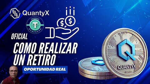 QuantyX — Como realizar retiros 💵