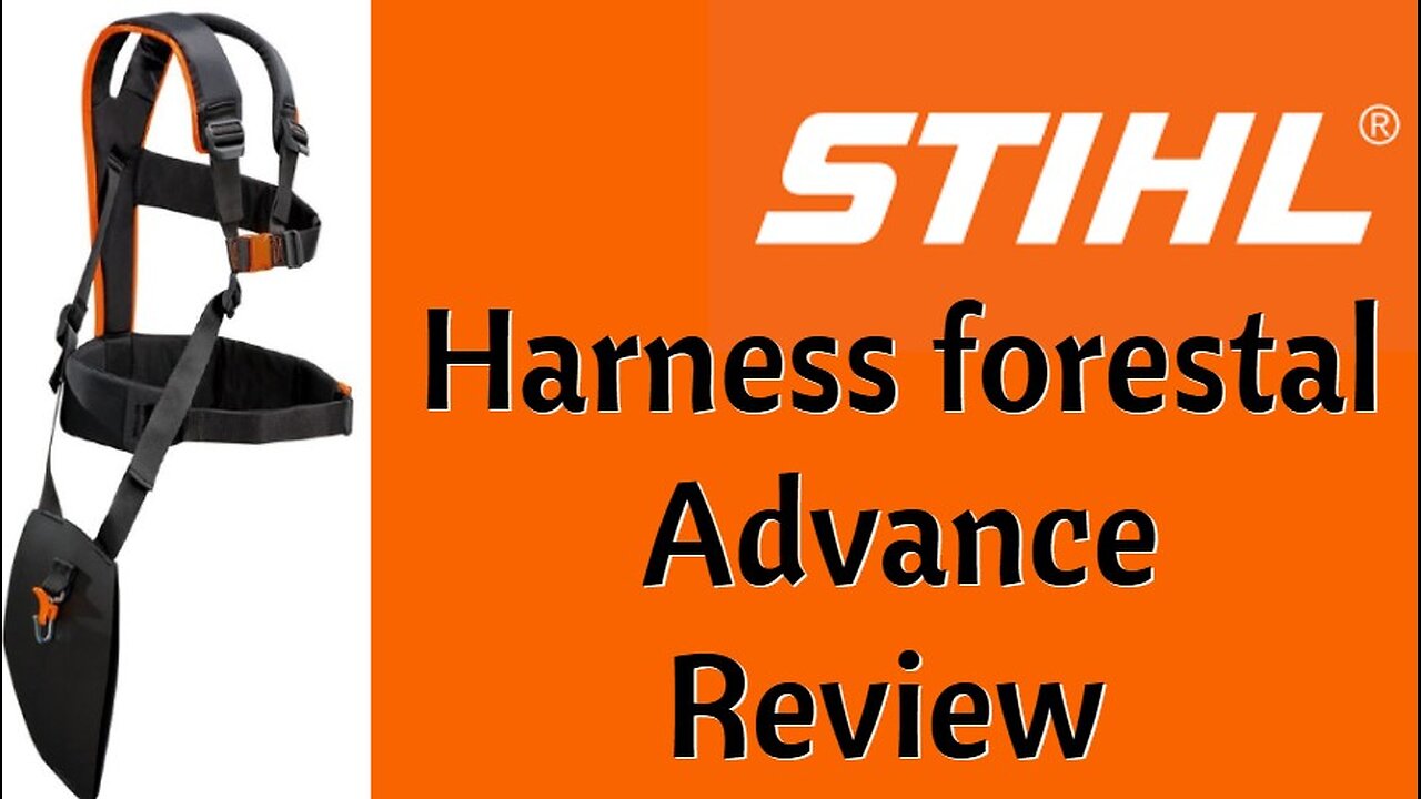 Stihl Forestal Advance brush cutter harness review