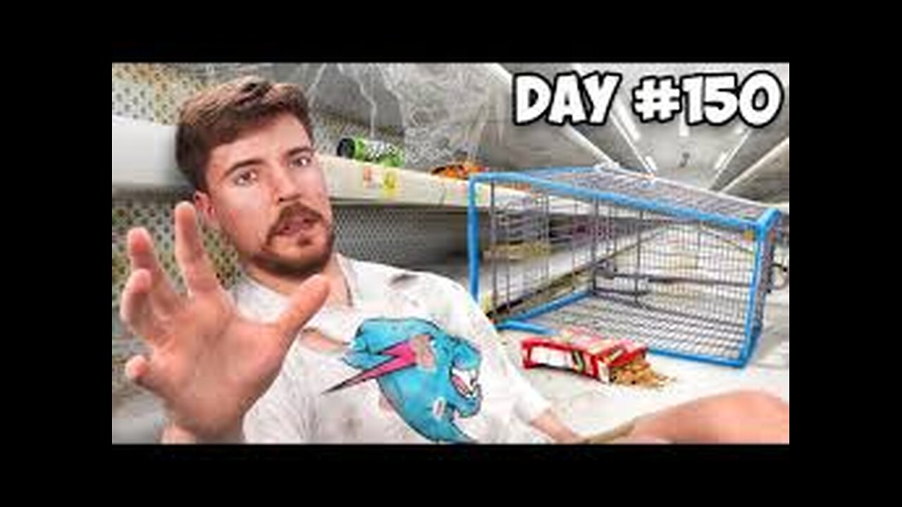 $10,000 for every day you survive in the grocery store MR BEAST!