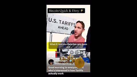 ⚡️ Tariffs, Tariff, Tarrifs ⚡️ Get Over It!