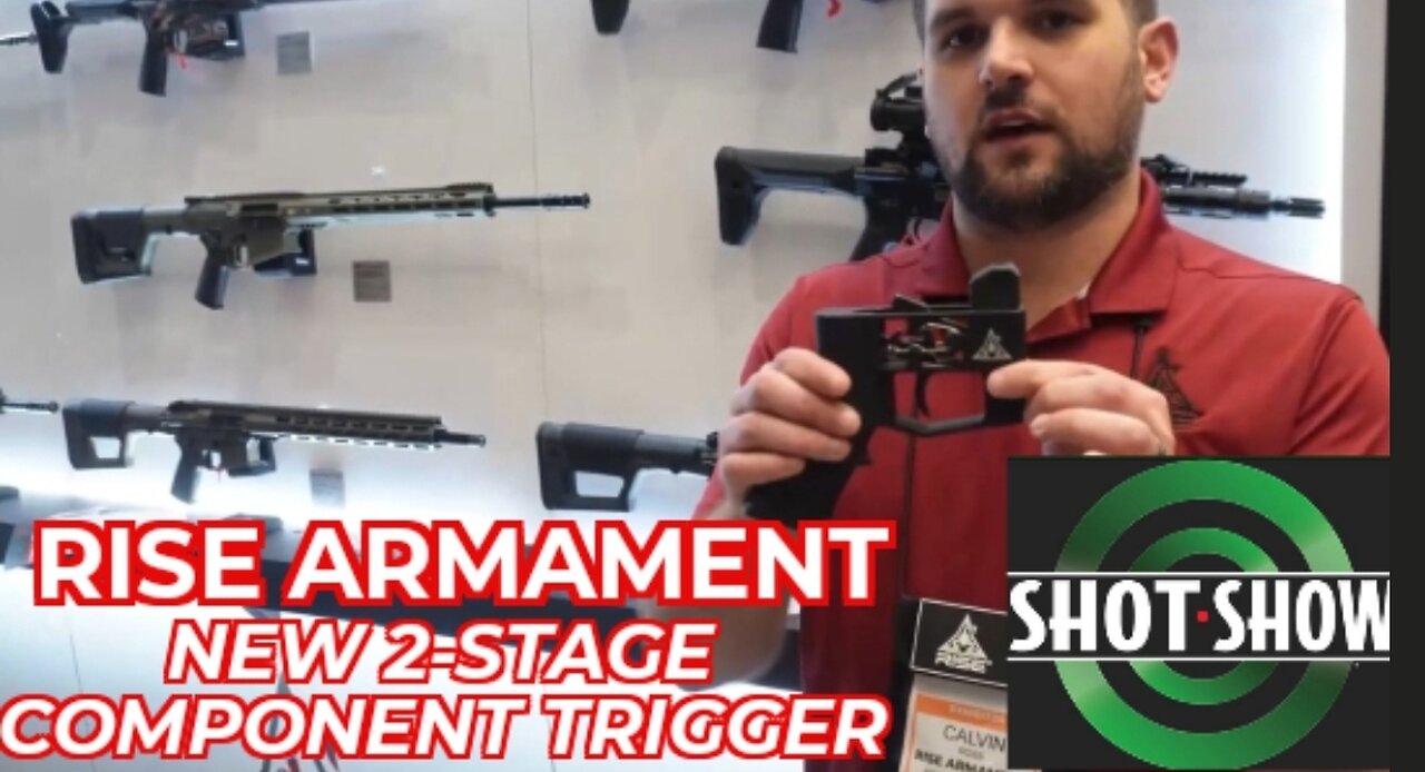 NEW Rise Armament 2-Stage Component Trigger SHOT Show 2025 Debut