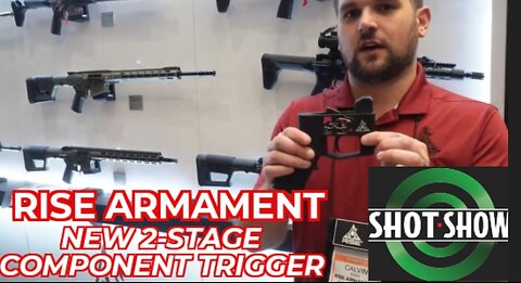 NEW Rise Armament 2-Stage Component Trigger SHOT Show 2025 Debut