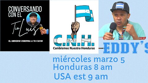 EDDY MARTIN UNCATRACHO CONSIENTE ANALIZAREMOSPOLITICA DE HONDURAS