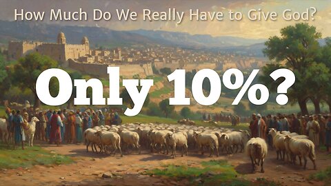 Only 10%? Torah Says "More!" (DOYC Live - 11/09/2024)