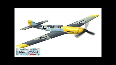 Eachine BF109 V2 2.4GHz 4CH 400mm Wingspan 6-Axis One-Key U-Turn Aerobatic Xpilot Review